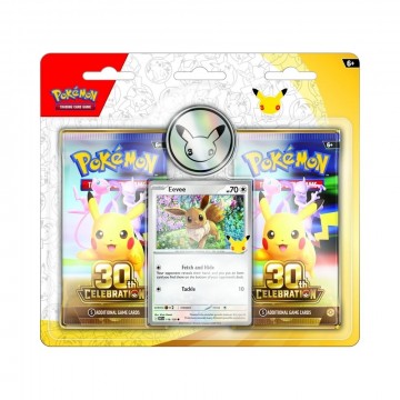Pokemon - 30th Celebration 2-Pack Blister - LIVE (MAX 1 PR. KUNDE)