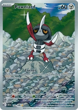 Pawniard #142 - Pokemon Black Bolt