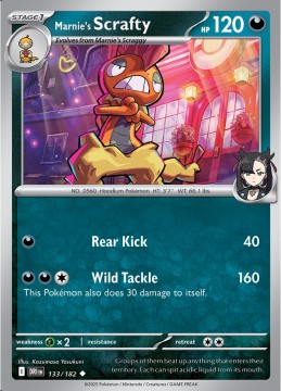 Marnie's Scrafty #133 - Pokemon Destined Rivals