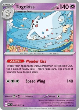 Togekiss HOLO #82 - Pokemon Ascended Heroes