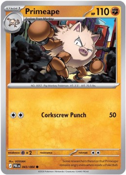 Primeape #43 - Pokemon Pitch Black