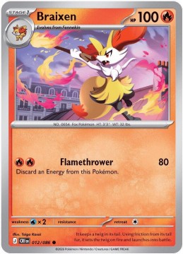 Braixen #12 - Pokemon Chaos Rising