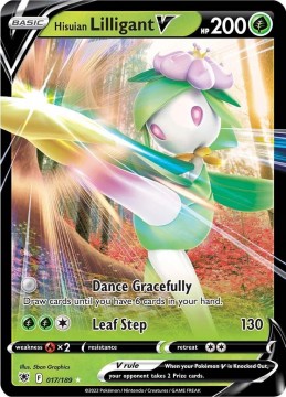 Hisuian Lilligant V #17 - Pokemon Astral Radiance