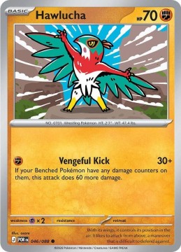 Hawlucha #46 - Pokemon Perfect Order